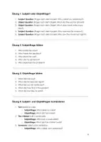 Vorschau - Arbeitsblätter - Subjekt- und Objektfragen im Englischen im Past Simple - Deckblatt