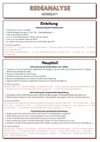 Vorschau - Merkblätter - Merkblatt_Redeanalyse_Aufbau einer Redeanalyse - Deckblatt