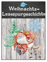 Vorschau - Stundenentwürfe - Lesespurgeschichte Weihnachten - Deckblatt