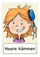 Vorschau - Poster - Tagesablauf und Hobbies Bild- und Wortkarten Deutsch DAZ - Seite 3