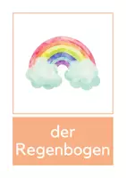 Vorschau - Poster - Bild- und Wortkarten - Das Wetter Deutsch / DaF / DaZ - Seite 3