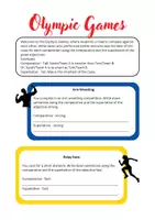 Vorschau - Arbeitsblätter - Olympic Games + Comparative/Superlative - Seite 2