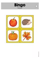 Vorschau - Spiele - Autumn Fall Herbst Bingo differenziert - Englisch - Seite 3