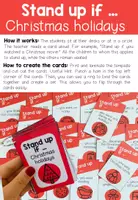 Vista previa - Juegos / Gamificación - Christmas holidays - Stand up if ... (Warm-up game) - página 1