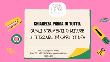 anteprima - Materiale di supporto/inclusione - GLI STRUMENTI COMPENSATIVI - Pagina 1