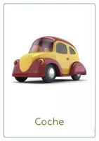 Vista previa - Juegos / Gamificación - Fichas transportes LETRA IMPRENTA ES-EN ANIMACIÓN Vol.1 - página 3