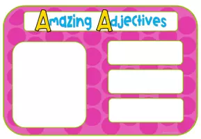Vista previa - Unidades / Secuencias / Situaciones de Aprendizaje - Juego para trabajar adjetivos - Amazing Adjectives - página 3