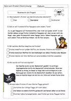 Vorschau - Arbeitsblätter - Quiz zum Piraten-Check (mit Lösung) - Seite 2