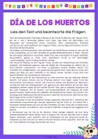 Vorschau - Arbeitsblätter - Stationsarbeit - El Día de los Muertos - Seite 2