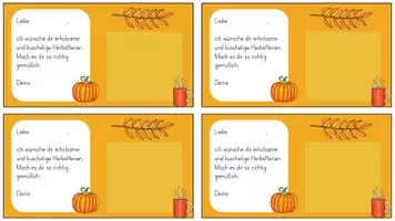 Vorschau - Anderer Materialtyp - Feriengruß für die Herbstferien - Herbst - Seite 3