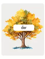 Vorschau - Spiele - Herbstwörter - Artikel zuordnen - Seite 1