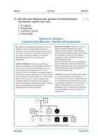 Vorschau - Arbeitsblätter - Biologieklausur "Mutation, Stammbaumanalyse ..." - Seite 2