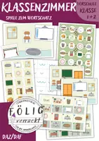 Vorschau - Spiele - Klassenzimmer: Spiele zum Wortschatz - Deckblatt