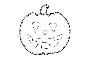 Vorschau - Mal- und Bastelvorlagen - 5 Prickelvorlagen zu Halloween 🎃 - Seite 3