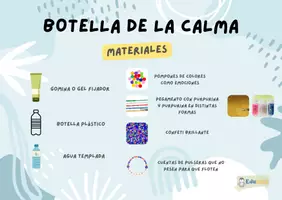 Vista previa - Manualidades / Dibujos para colorear - Botella de la calma pasos a seguir e instrucciones - página 1