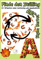 Vorschau - Spiele - Herbst | Finde den Zwilling Alphabet | ABC Spiel - Deckblatt