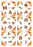 Vorschau - Spiele - Herbst | Finde den Zwilling Alphabet | ABC Spiel - Seite 3