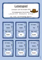 Vorschau - Spiele - Lesespiel H h (Buchstabeneinführung) - Deckblatt