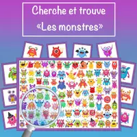 Aperçu - Jeux - Cherche et trouve "les monstres" - Page de couverture