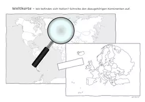 Vorschau - Unterrichtsreihen - Land des Monats - Italien - Wissenskartei und Arbeitsblätter - Seite 3