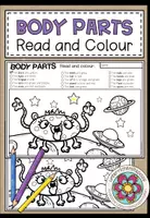 Vorschau - Arbeitsblätter - BODY PARTS - Read and Colour (2-fach differenziert) - Deckblatt
