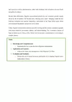 Vorschau - Unterrichtsreihen - Nigeria - Voices from the African Continent - Arbeitsmaterial mit Lösungen und Klausur mit EWH! - Seite 3
