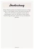 Vorschau - Bildkarten - Yoga-Karten - Seite 1