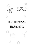 Vorschau - Stundenentwürfe - Lesefitness- Training zur Steigerung der Lesefertigkeiten Nr.1 - Seite 1
