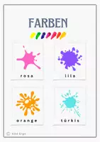 Vorschau - Arbeitsblätter - Farben benennen - Seite 2