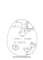 anteprima - Materiale per pittura e bricolage - coniglietto con tasca porta poesia - Pagina 2