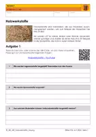 Vorschau - Stundenentwürfe - Holz - Grundlagen und Handelsformen von Holzwerkstoffen - Seite 1