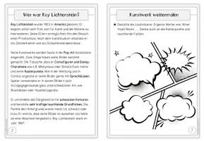Vorschau - Arbeitsblätter - Künstler-Faltheft: Roy Lichtenstein (Pop-Art) - Seite 2