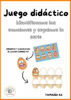 Vista previa - Juegos / Gamificación - JUEGO DIDÁCTICO: HUEVOS EMOCIONALES - Portada