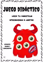 Vista previa - Juegos / Gamificación - JUEGO DIDÁCTICO DE HALLOWEEN: CREA TU PROPIO MONSTRUO - Portada
