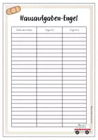 Vorschau - Poster - Hausaufgaben-Engel (Classroom Management) - Seite 2