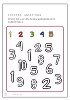 Vorschau - Arbeitsblätter - Zahlenraum 1-10 - Seite 3