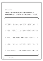 Vorschau - Arbeitsblätter - Buchstaben lernen - Seite 2