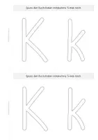 Vorschau - Anderer Materialtyp - Buchstabenheft Kk (Klein- und Großbuchstabentraining) - Seite 2