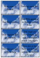 Vorschau - Fördermaterial/Inklusion - Vater unser - Gebetsverständnis mit Bildern erarbeiten - Seite 1