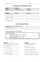 Vorschau - Unterrichtsreihen - Binomische Formeln herleiten und anwenden - Seite 2