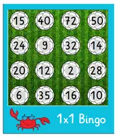 Vorschau - Spiele - Einmaleins-Bingo – Das spannende Mathe-Lernspiel! - Deckblatt