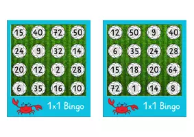 Vorschau - Spiele - Einmaleins-Bingo – Das spannende Mathe-Lernspiel! - Seite 1