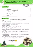 Vorschau - Anderer Materialtyp - Rezept: "Weihnachtsplätzchen Heidesand" (AES / Hauswirtschaft / Nahrungszubereitung) - Seite 1