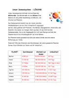 Vorschau - Arbeitsblätter - Unser Sonnensystem: Arbeitsblätter zum Sonnensystems + Planeten - Seite 3