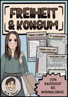 Vorschau - Arbeitsblätter - Freiheit und Konsum Klasse 7 8 9 - Deckblatt