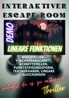 Vorschau - Spiele - Lineare Funktionen - Die Villa - interaktiver Escape-Room - Seite 1