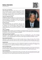 Vorschau - Arbeitsblätter - Nelson Mandela - Infotext und Übungen - Seite 1