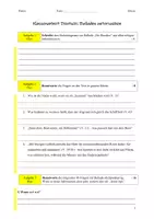 Vorschau - Klassenarbeiten - Klassenarbeit Balladen "Nis Randers" + Erwartungshorizont - Seite 1