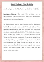 Vorschau - Spiele - Bingo - Winterwörter mit Wortschatzliste (2 Versionen) - Seite 3