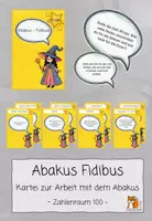 Vorschau - Aufgabenkarten - Abakus Fidibus | Kartei zur Arbeit mit dem Abakus | ZR 100 - Deckblatt